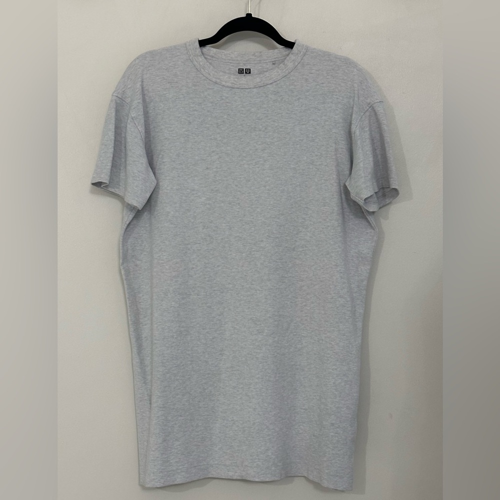 Uniqlo Light Gray T-shirt Dress